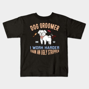 Funny Dog T-shirt for doggy day care workers Kids T-Shirt